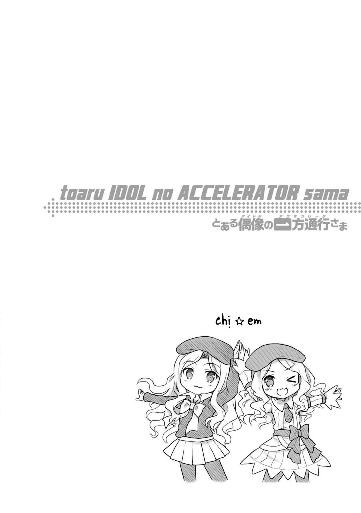 Toaru Idol No Accelerator-Sama Chapter 12 - 14