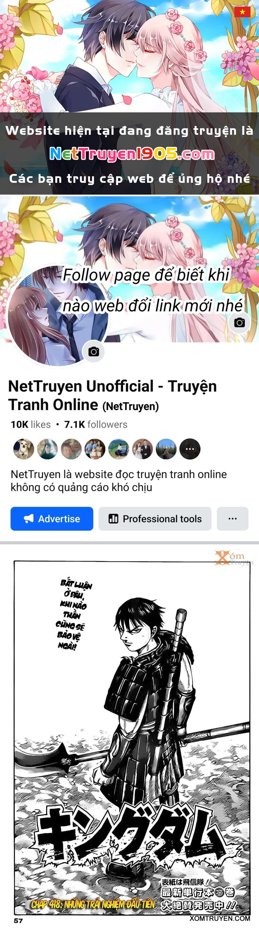 Vương Giả Thiên Hạ Chapter 418 - 1