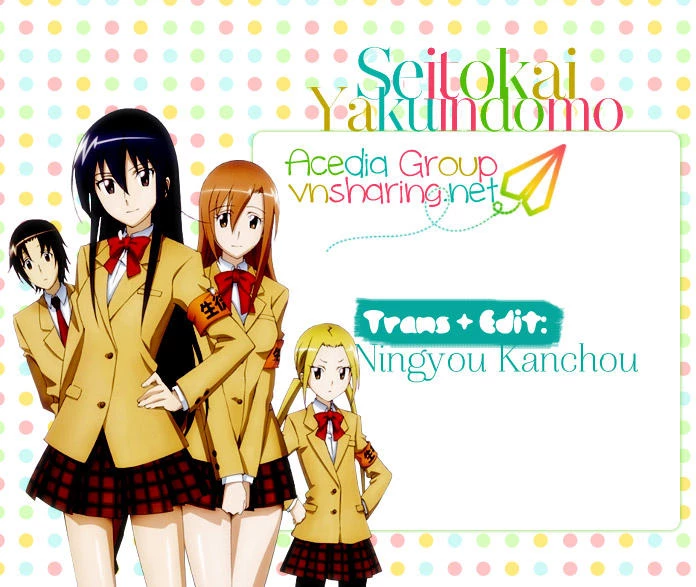 Seitokai Yakuindomo Chapter 37 - 6