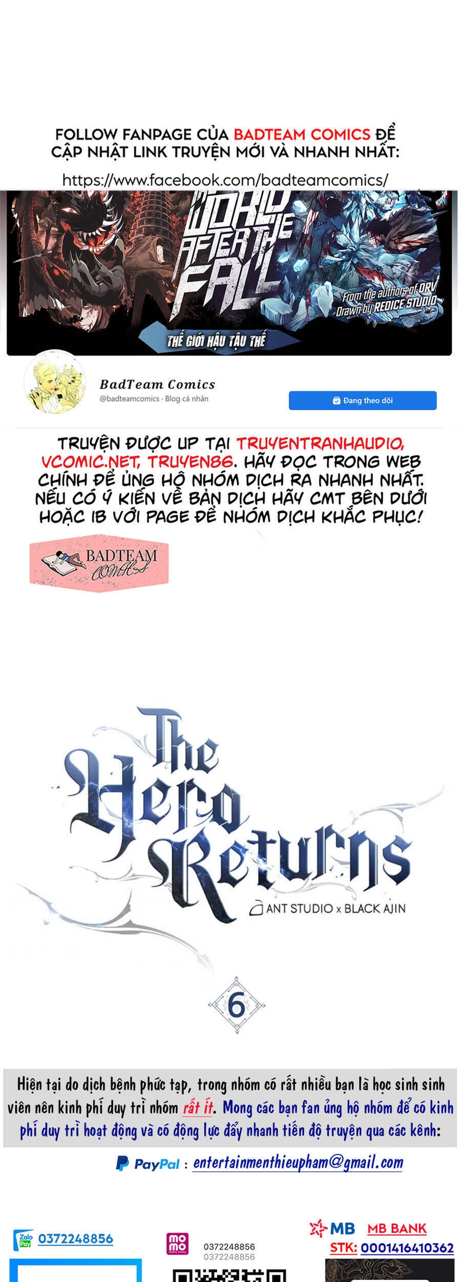 Anh Hùng Trở Về Chapter 6 - 42