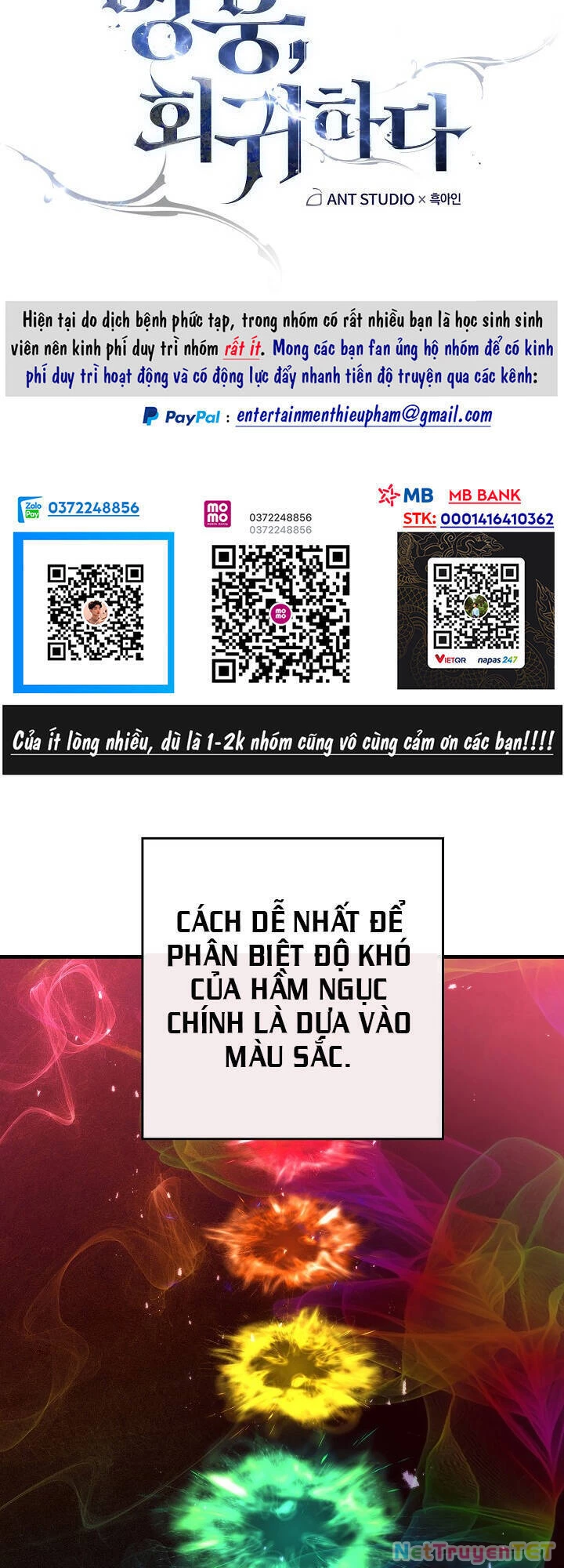 Anh Hùng Trở Về Chapter 15 - 17
