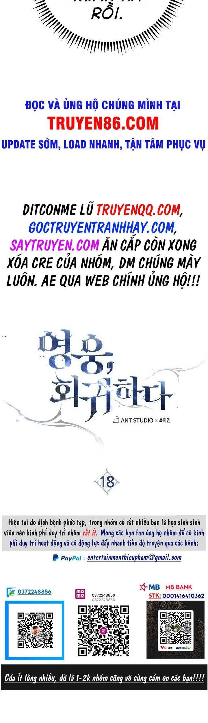 Anh Hùng Trở Về Chapter 18 - 12