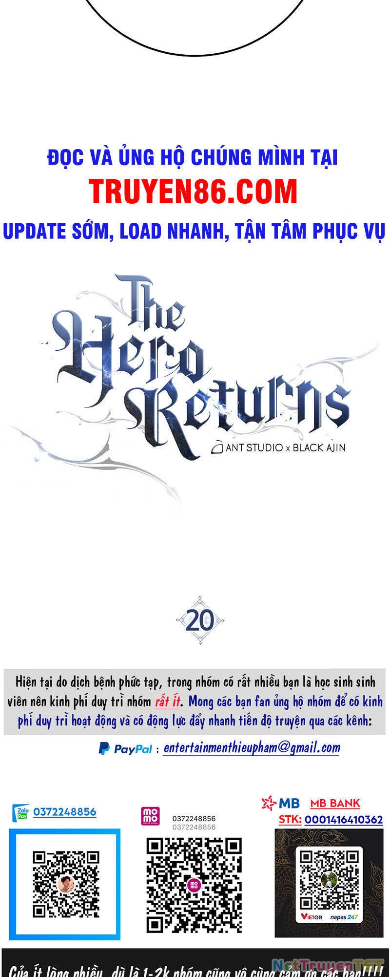 Anh Hùng Trở Về Chapter 20 - 14