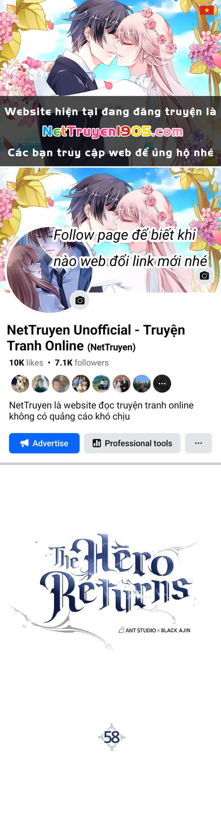 Anh Hùng Trở Về Chapter 58 - 1