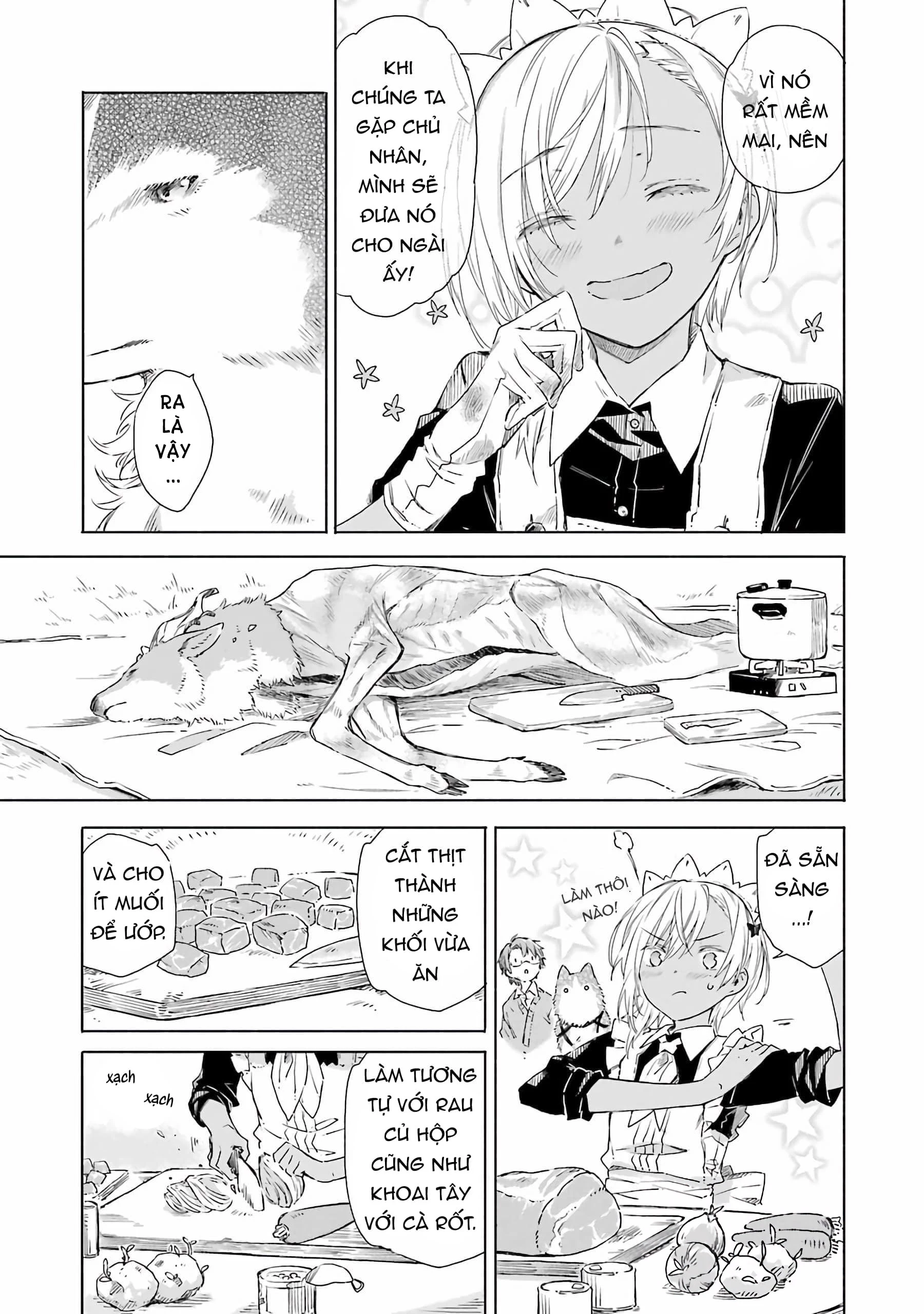 Tabi To Gohan To Shuumatsu Sekai Chapter 3 - 32