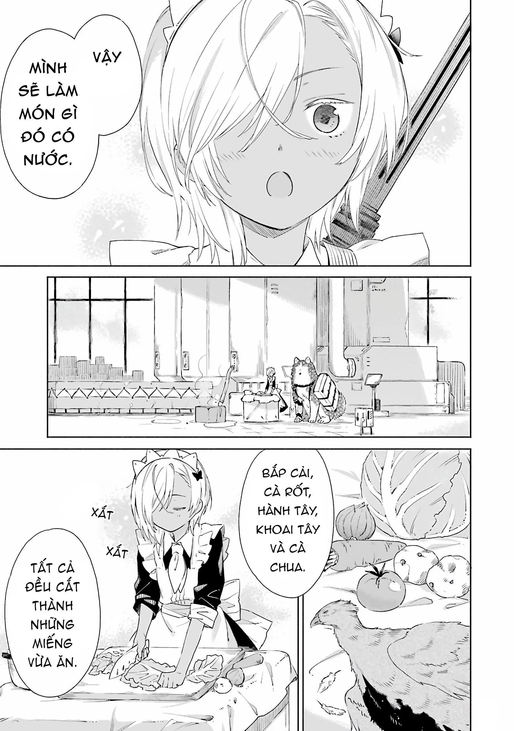 Tabi To Gohan To Shuumatsu Sekai Chapter 5 - 22