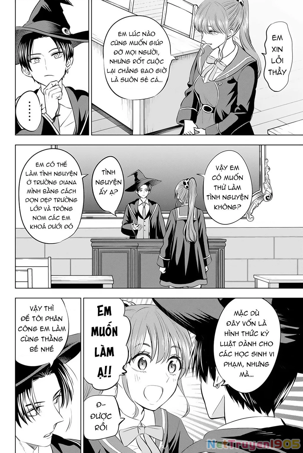 Hắc Miêu Và Lớp Học Phù Thủy Chapter 41 - 7