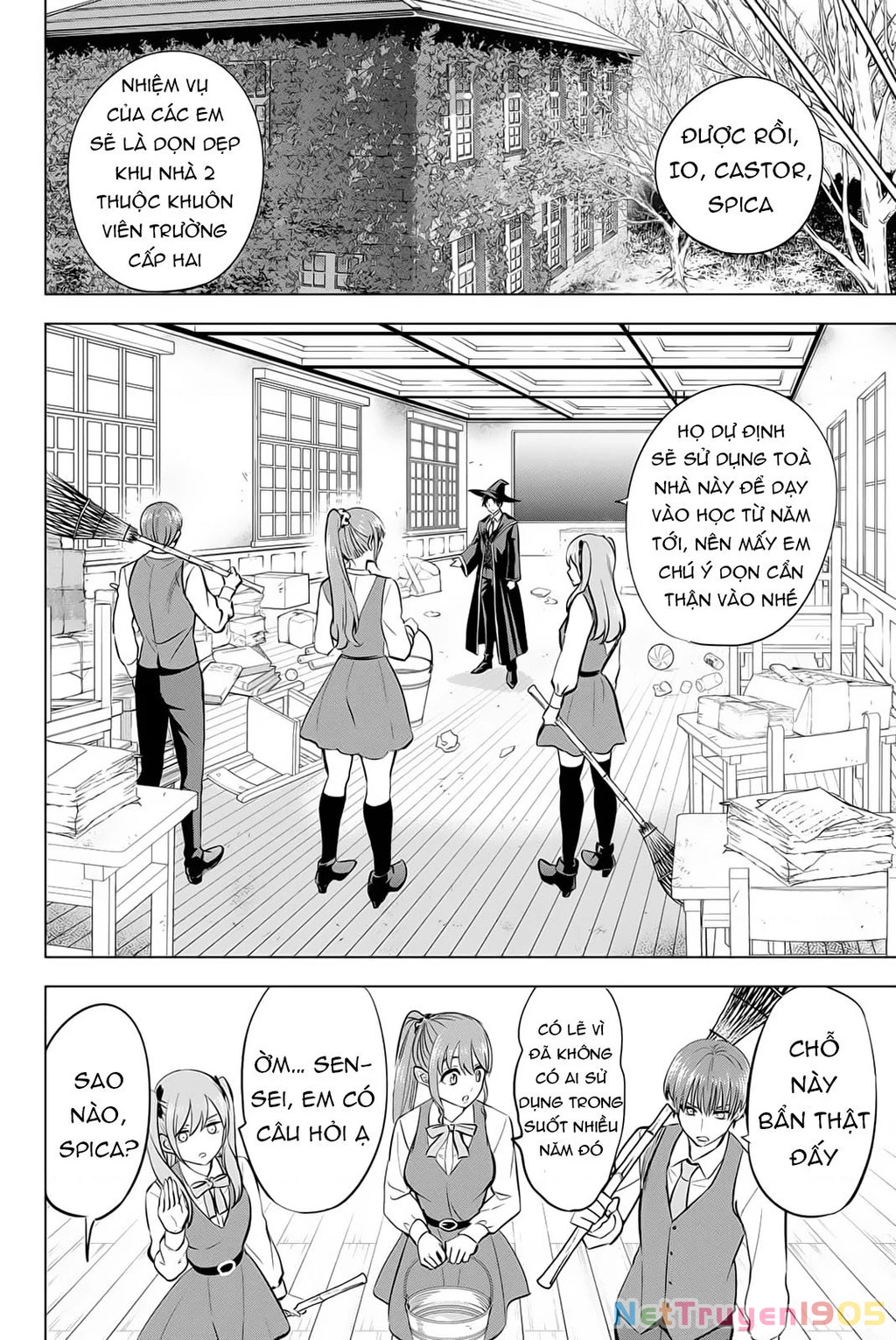 Hắc Miêu Và Lớp Học Phù Thủy Chapter 41 - 9