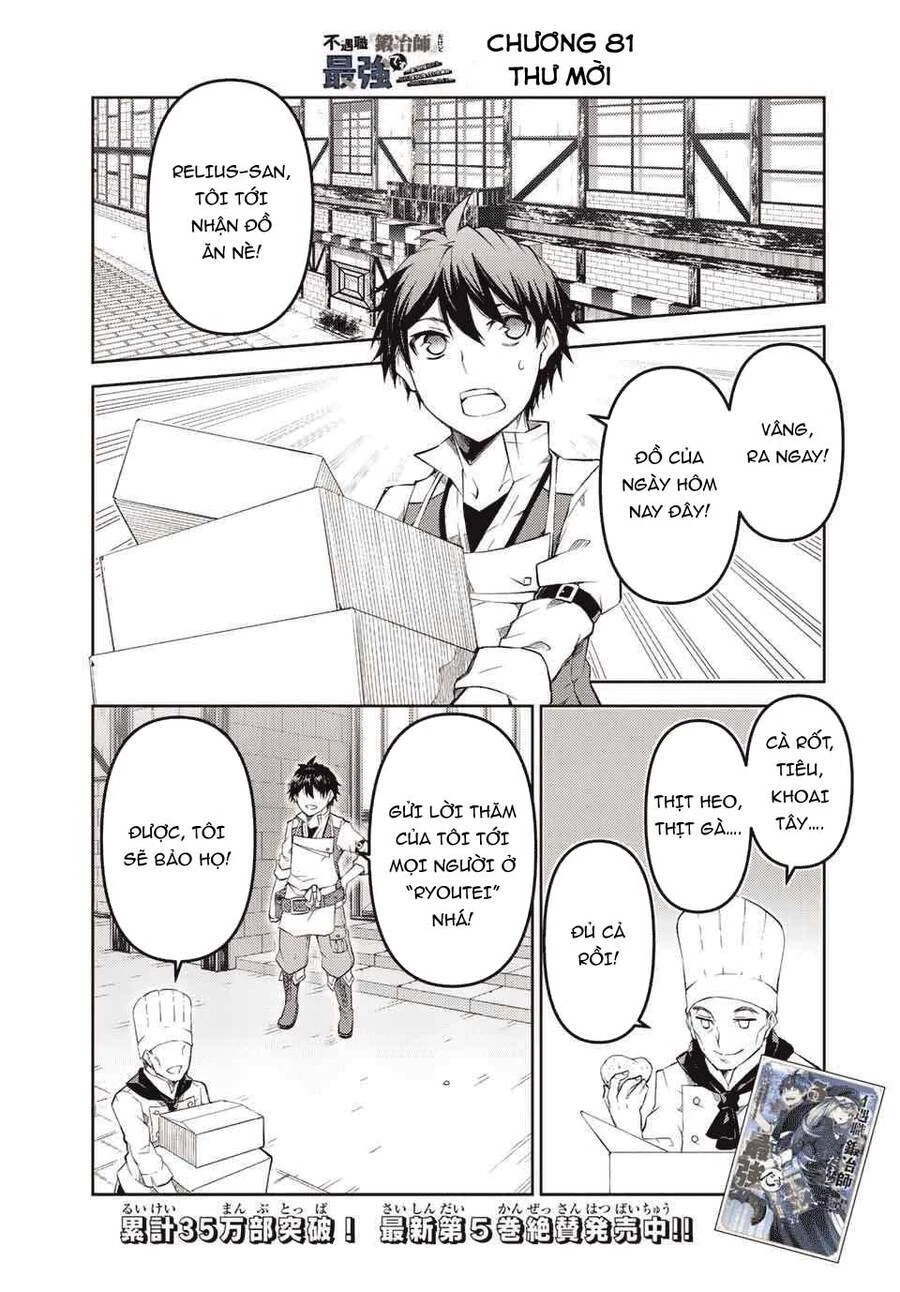 Từ Chức Nghiệp Yếu Nhất Trở Thành '' Thợ Rèn'' Mạnh Nhất Chapter 81 - 2