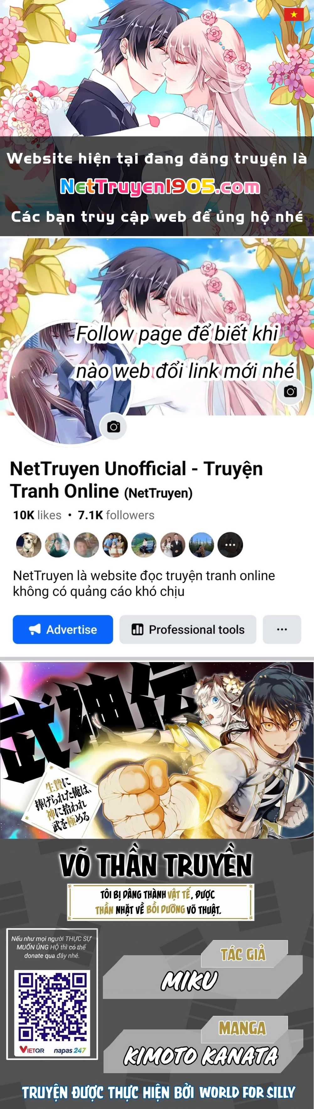 Võ Thần Truyền Chapter 1.1 - 1