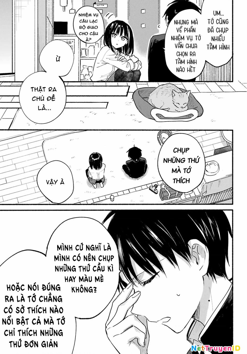 Cô Nàng Mèo Ngủ Gật Và Chàng Trai Hướng Nội Chapter 17 - 15