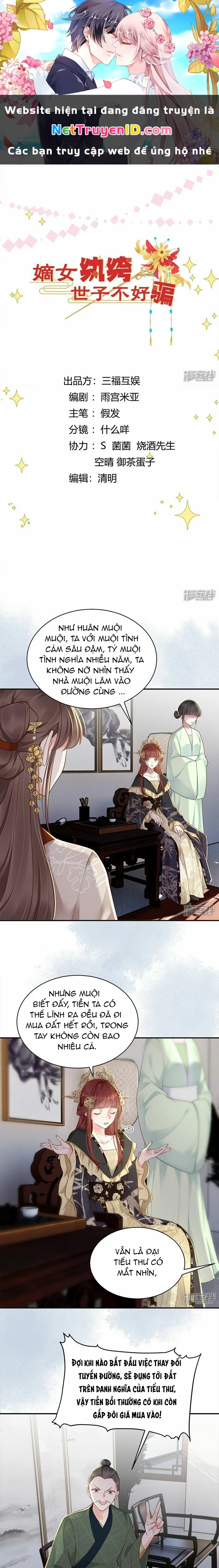 Phú Bà Xuyên Không : Thế Tử Không Dễ Lừa Gạt Chapter 30 - 1