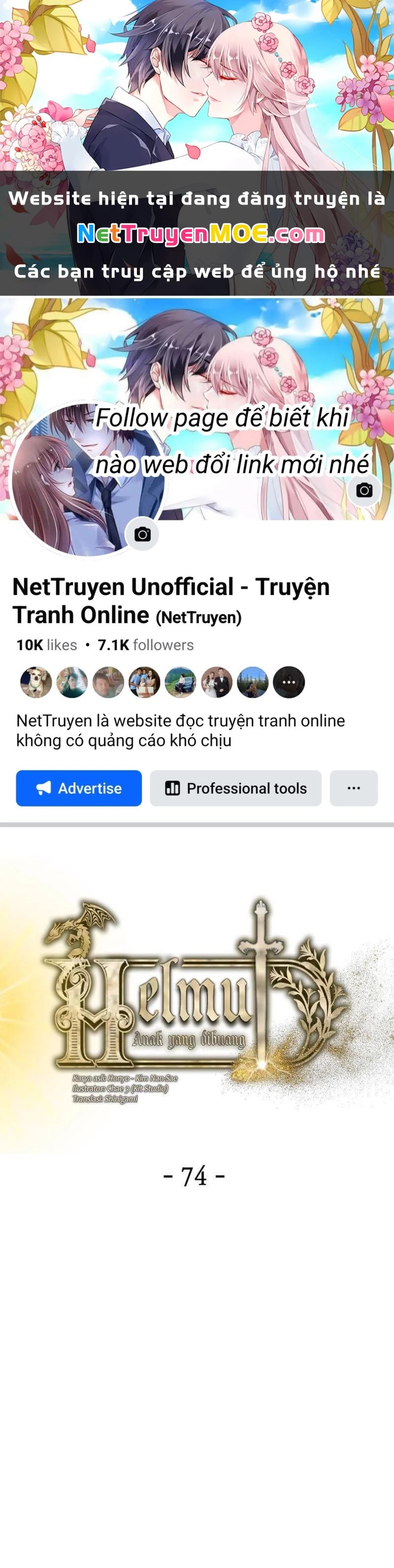 Helmut Đứa Trẻ Bị Ruồng Bỏ Chapter 74 - 1