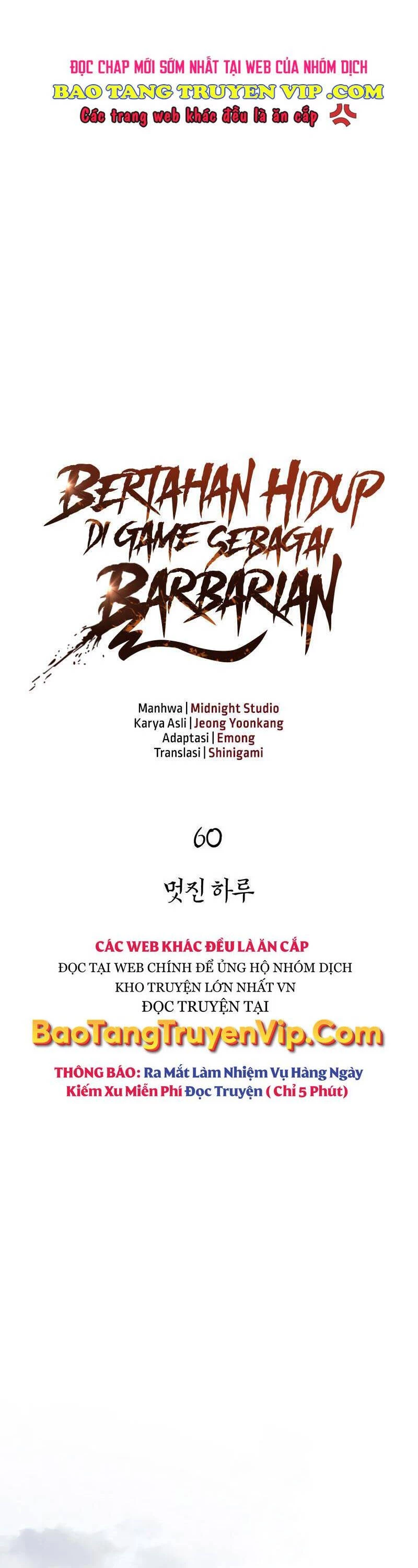 Sống Sót Trong Trò Chơi Với Tư Cách Là Một Cuồng Nhân Chapter 60 - 3