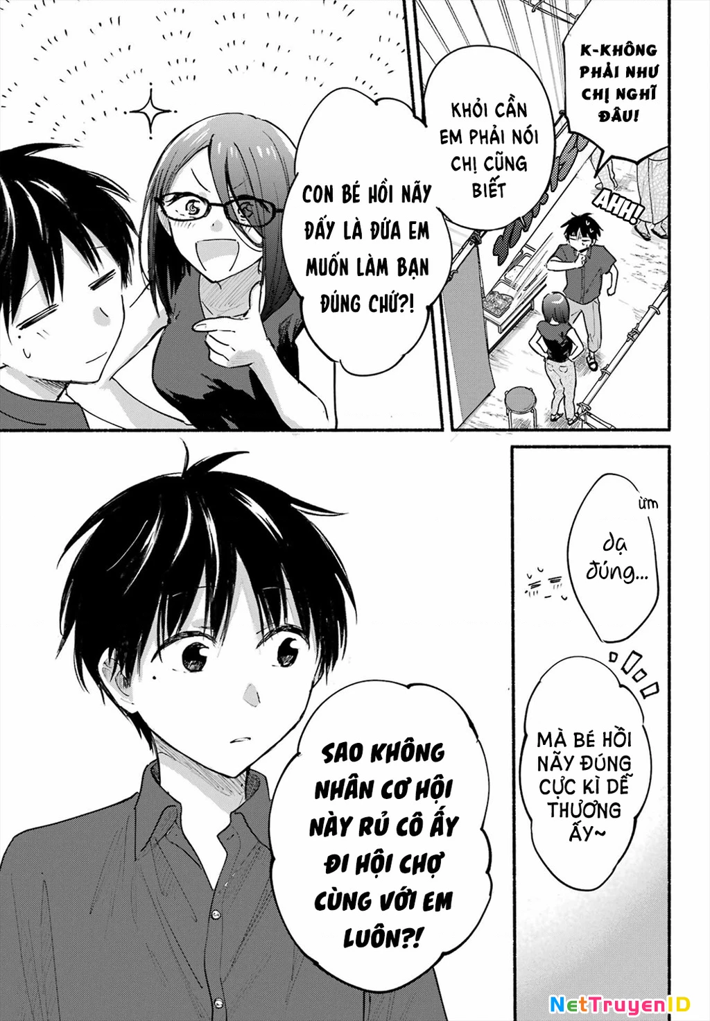 Cô Nàng Mèo Ngủ Gật Và Chàng Trai Hướng Nội Chapter 18 - 17