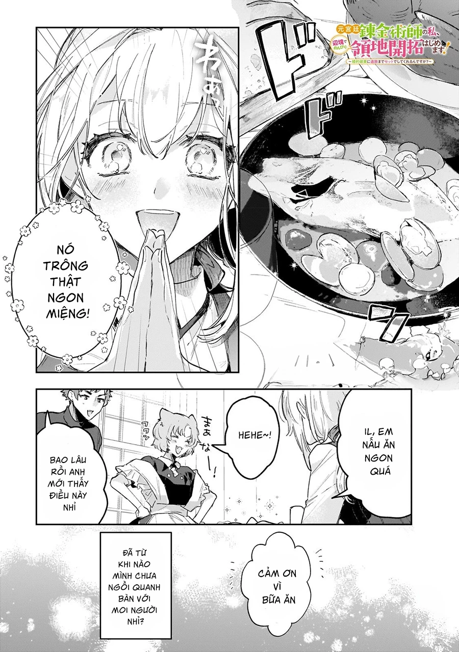 Moto Kyuutei Renkinjutsushi No Watashi, Henkyou De Nonbiri Ryouchi Kaitaku Hajimemasu! Chapter 4 - 4