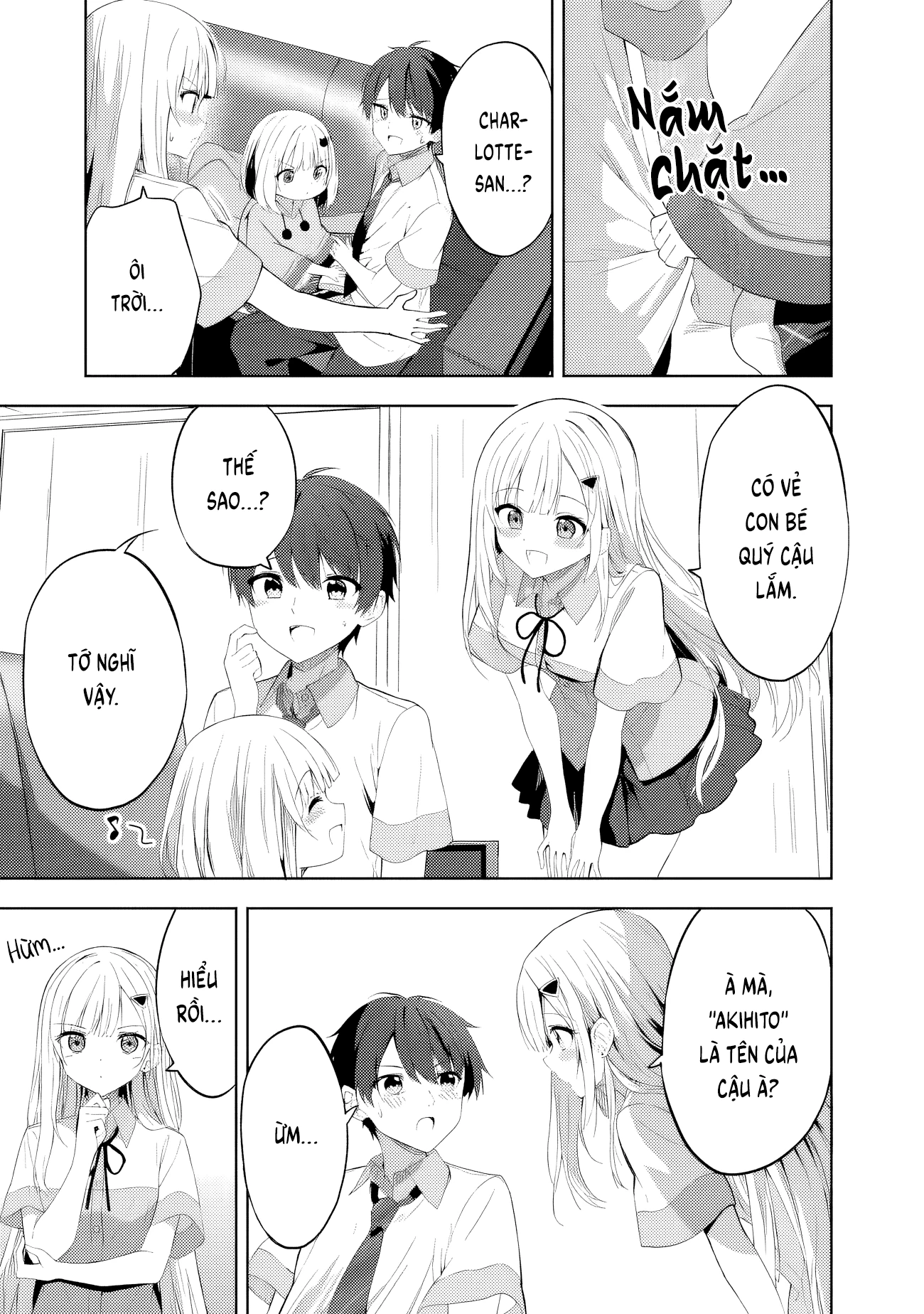 Maigo Ni Natteita Youjo Wo Tasuketara, Otonari Ni Sumu Bishoujo Ryuugakusei Ga Ie Ni Asobi Ni Kuru You Ni Natta Ken Nitsuite Chapter 1 - 45