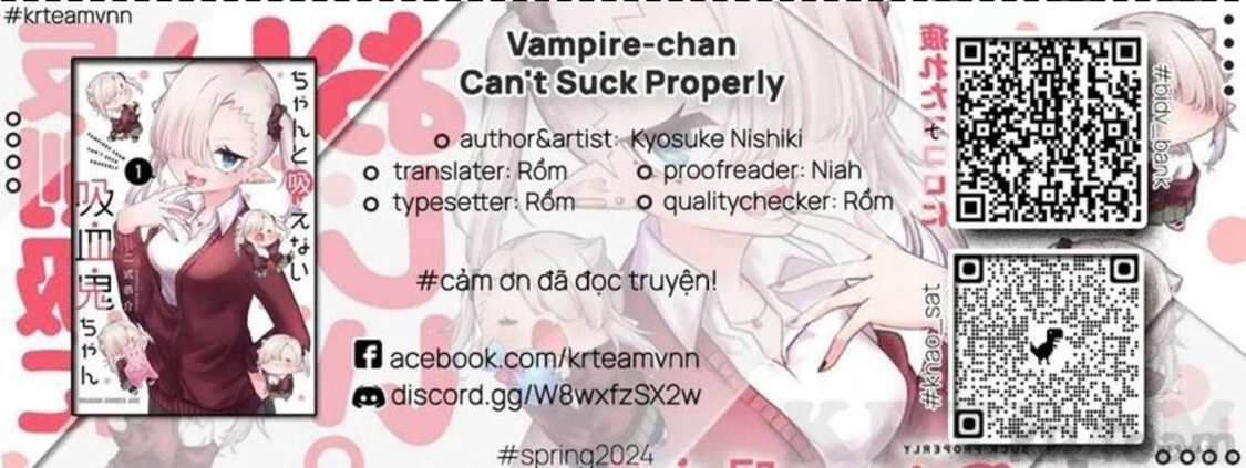 Vampire-Chan Can't Suck Properly Chapter 49 - 1