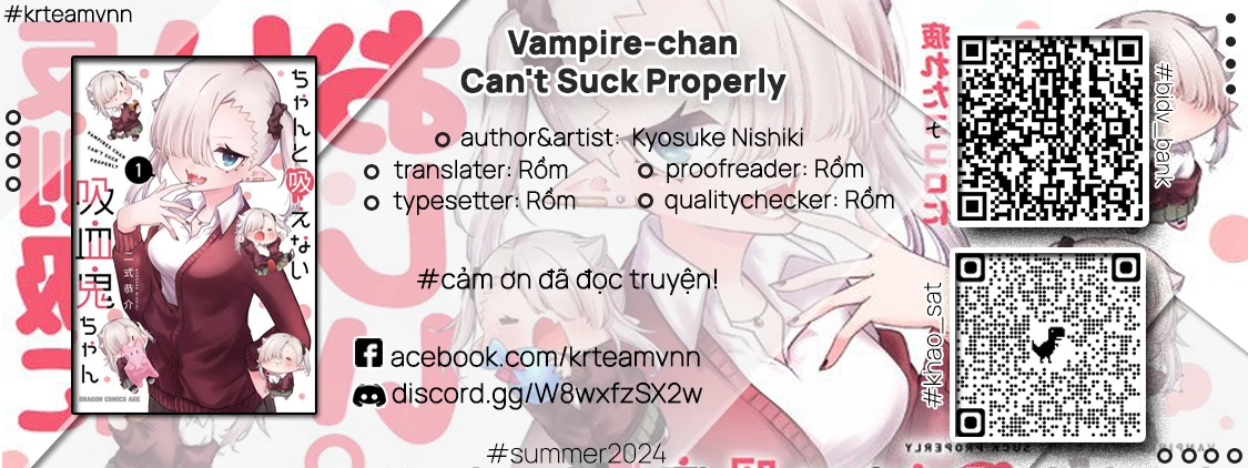 Vampire-Chan Can't Suck Properly Chapter 51 - 1