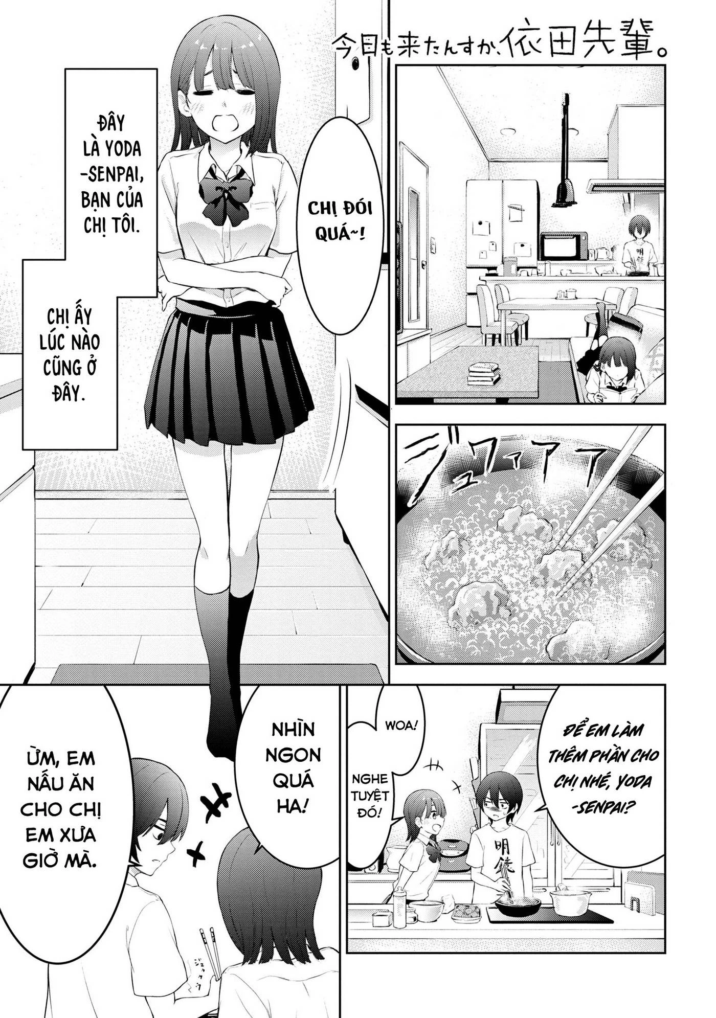 Hôm nay chị lại tới nữa à, Yoda-senpai? Chapter 2 - 3