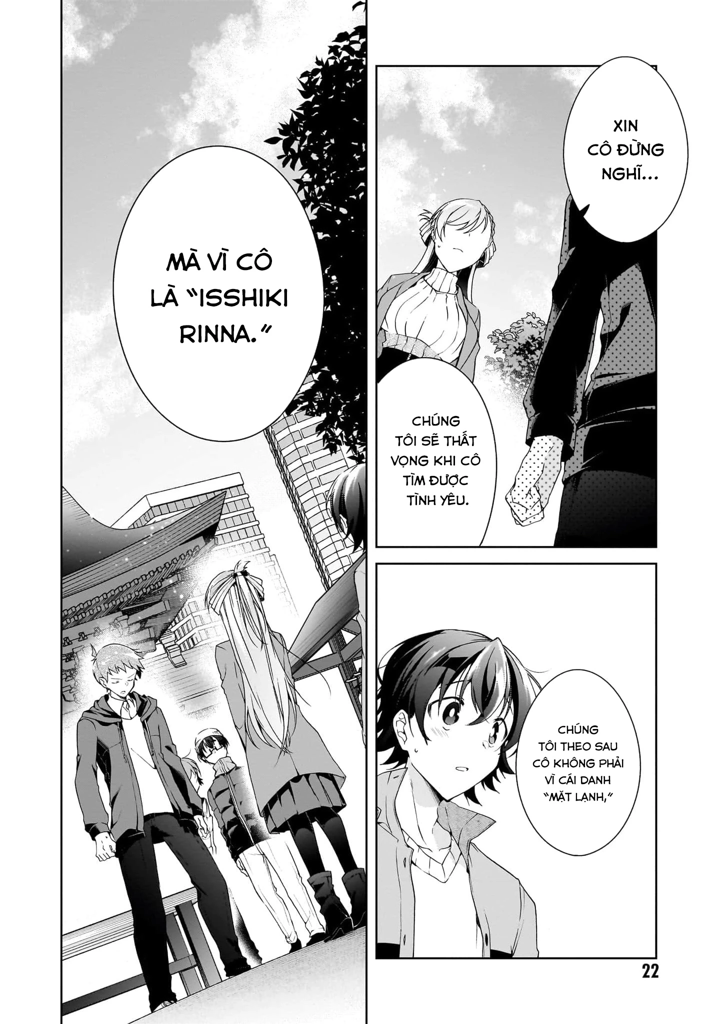 Isshiki-san muốn biết yêu là gì Chapter 24 - 20