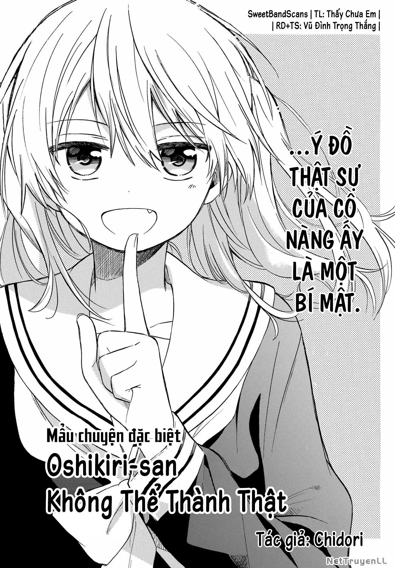 Oshikiri-san Không Thể Thành Thật Oneshot - 1