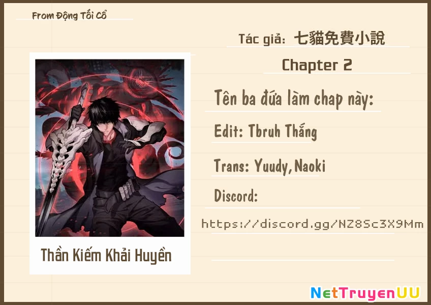 Thần Kiếm Khải Huyền Chapter 2 - 1