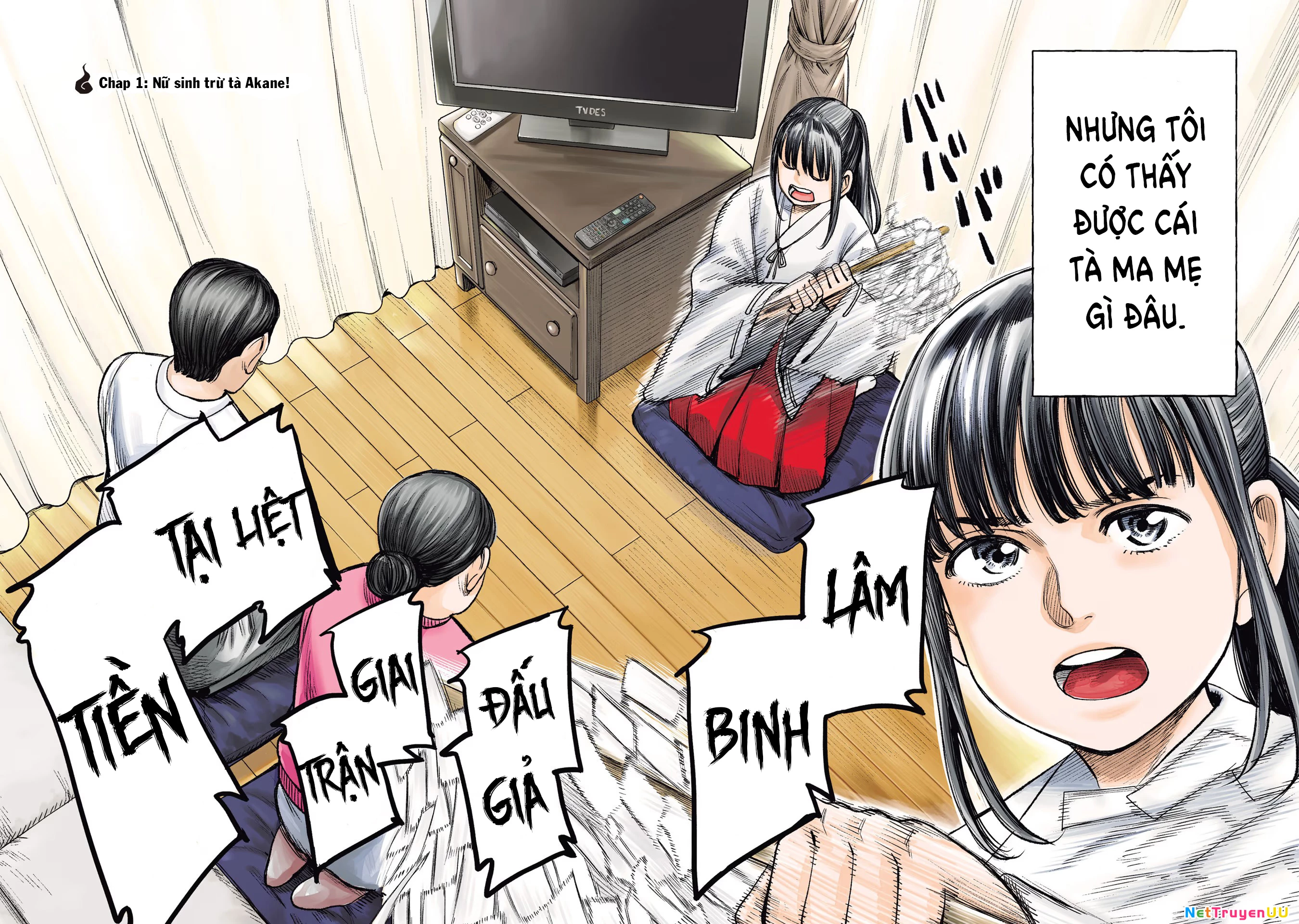 Nữ sinh trừ tà Akane! Chapter 1 - 2