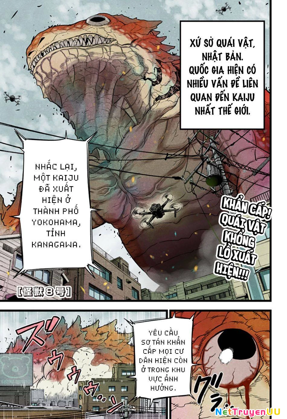 Hôm Nay - Tôi Hóa Kaiju Chapter 1 - 1