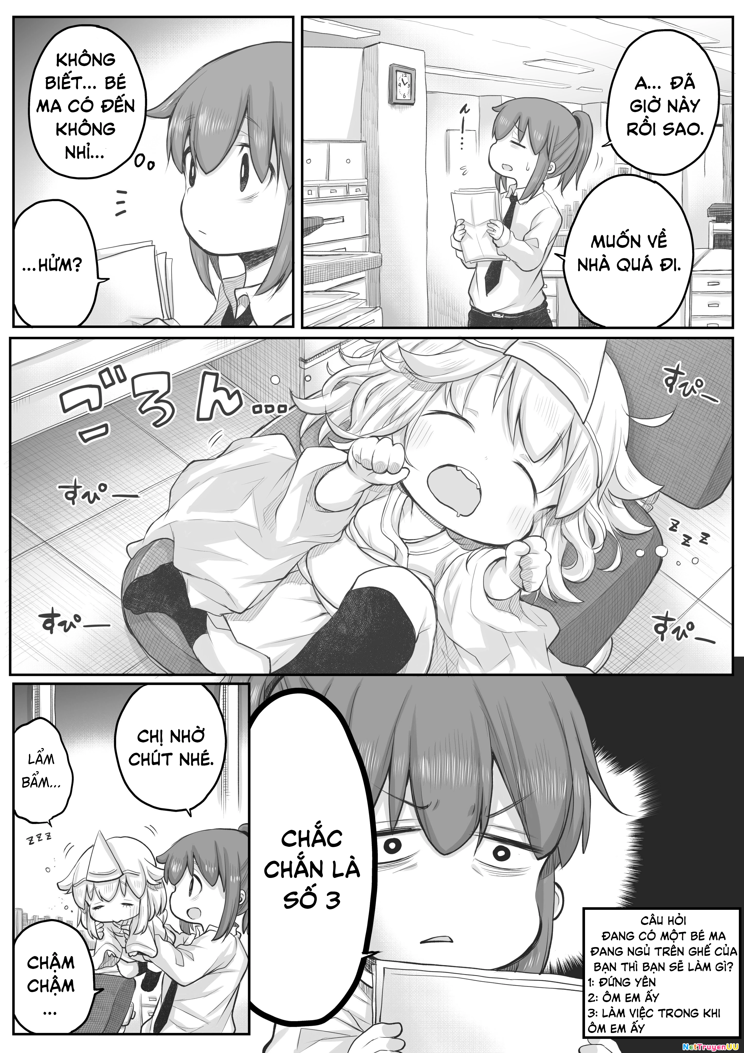 Miss Shachiku and the Little Baby Ghost Chapter 32 - 1