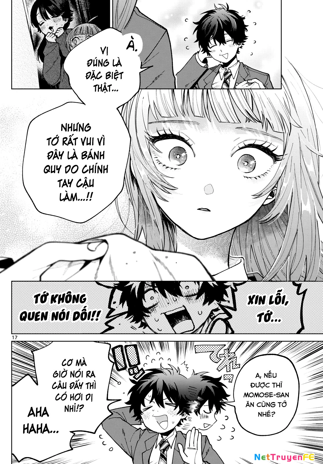 Mối tình đầu đầy trắc trở của Momose Akira Chapter 5 - 17