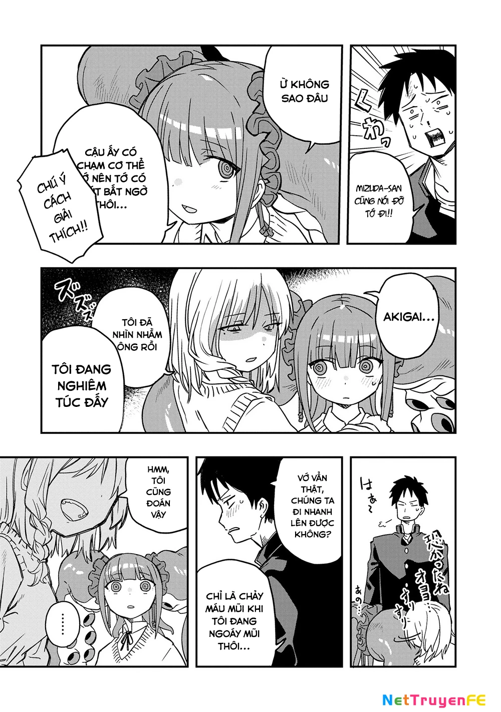 Không thể thoát khỏi Mizudako-chan! Chapter 3 - 14