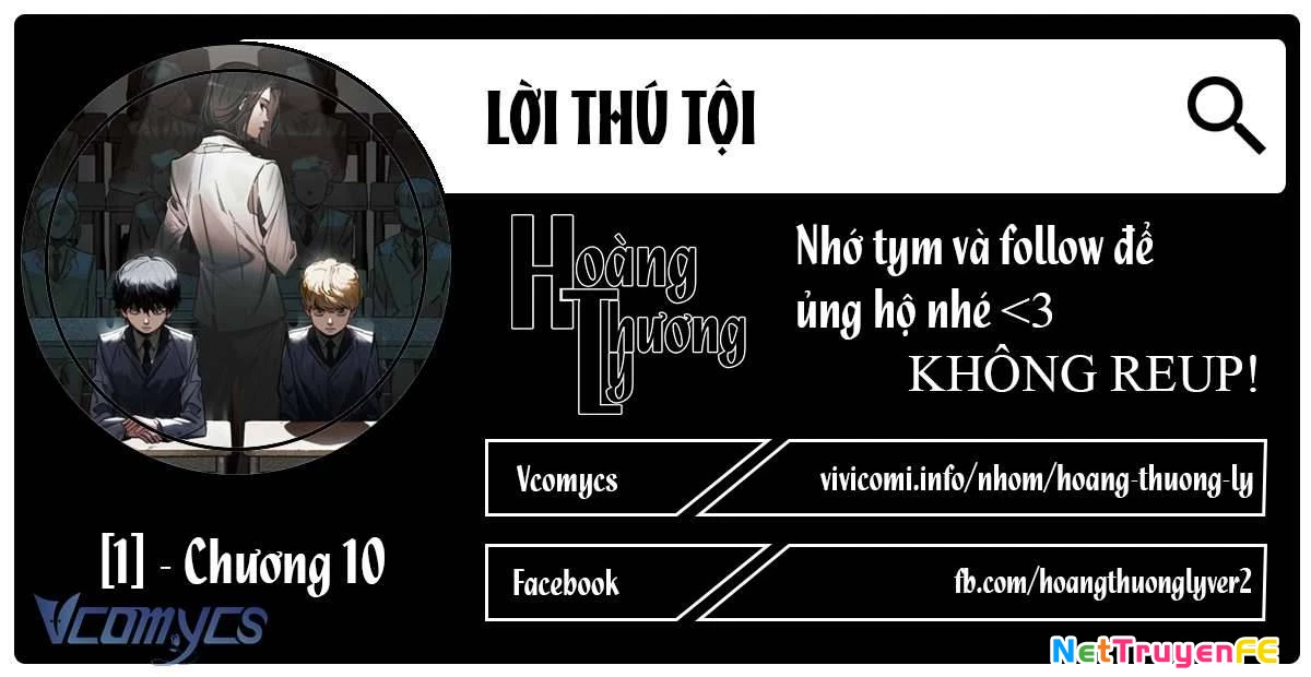 Lời Thú Tội Chapter 10 - 1