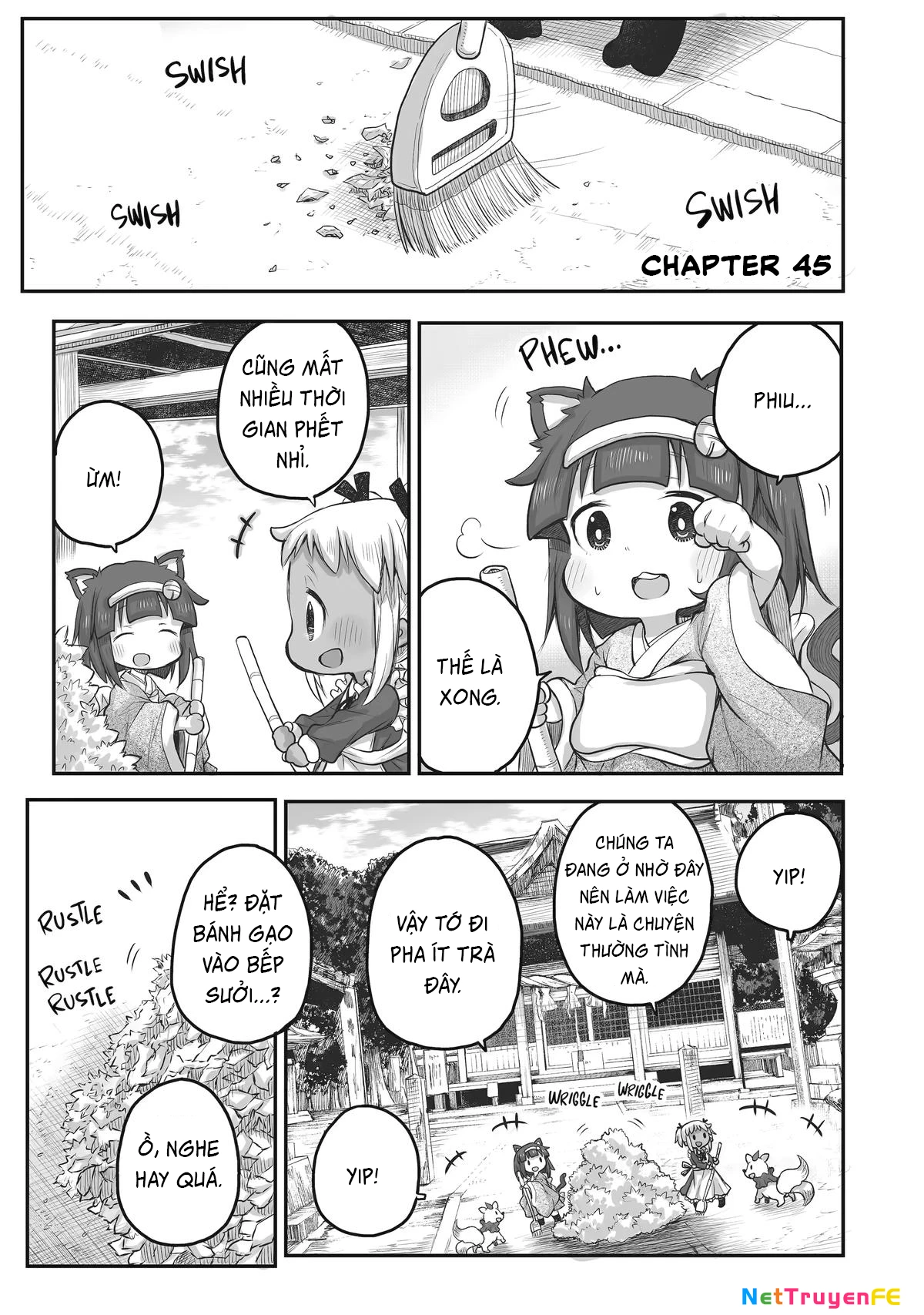 Miss Shachiku and the Little Baby Ghost Chapter 45 - 1