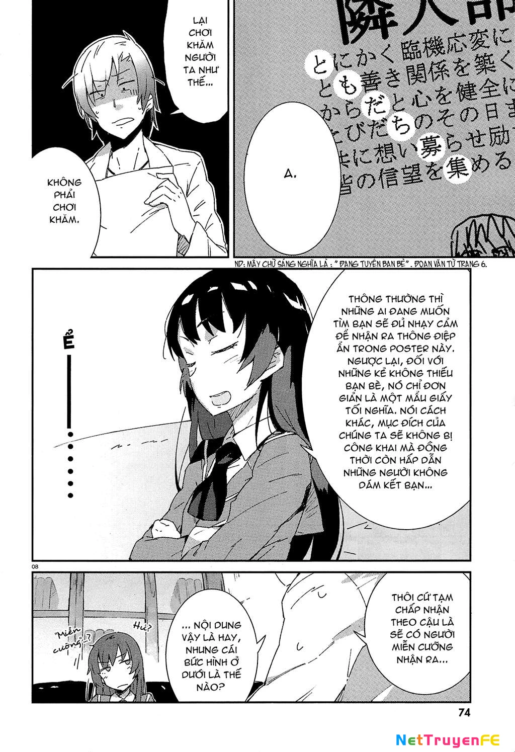 Boku wa Tomodachi ga Sukunai Chapter 2 - 8