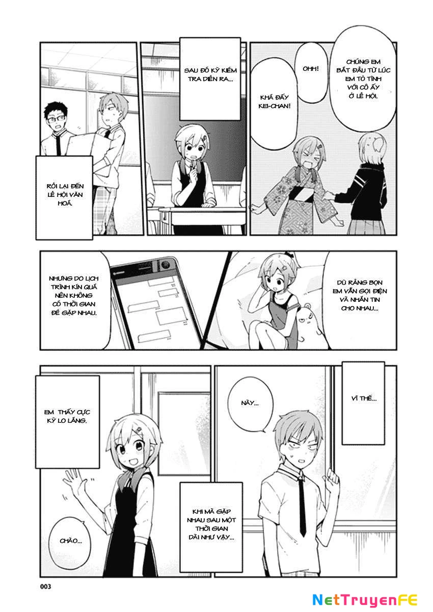 Ookami Shounen wa Kyou mo Uso o Kasaneru Chapter 32 - 4