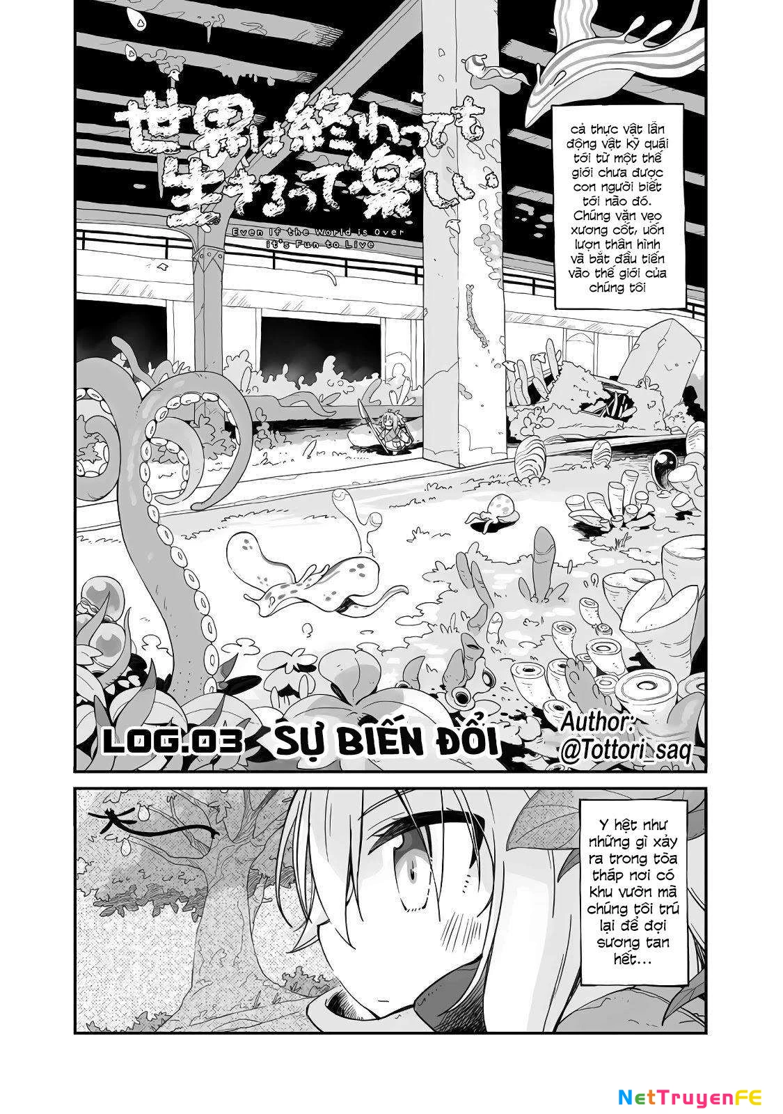 Ngay Cả Khi Hậu Tận Thế, Thật Hạnh Phúc Vẫn Còn Được Sống... Chapter 3 - 4