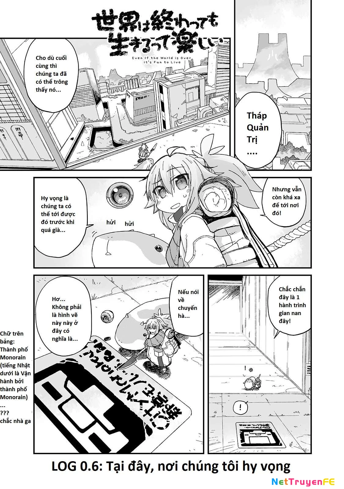 Ngay Cả Khi Hậu Tận Thế, Thật Hạnh Phúc Vẫn Còn Được Sống... Chapter 6.1 - 1