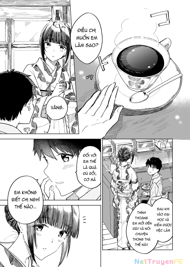 Coffee Wo Shizuka Ni Chapter 30.3 - 2