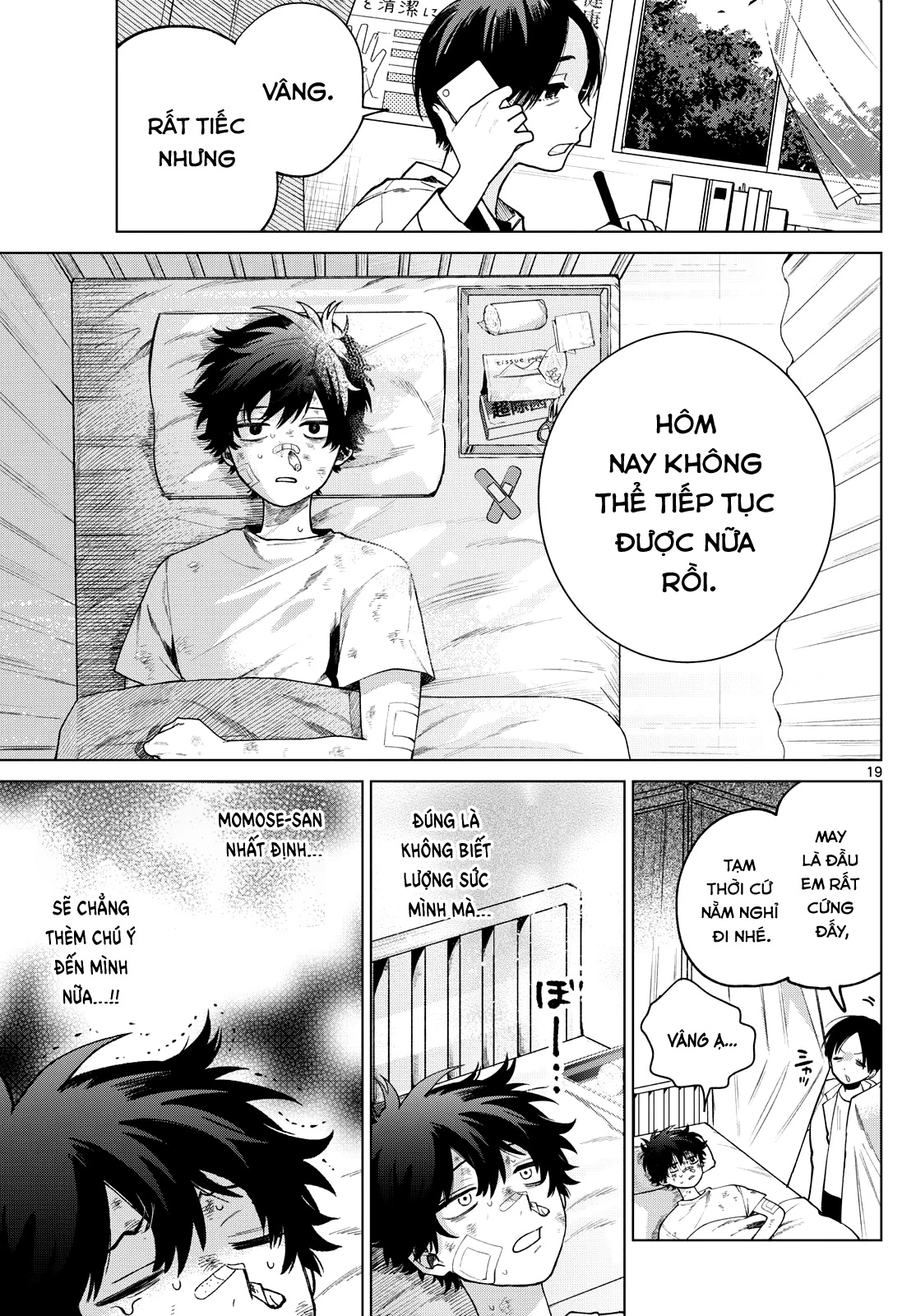 Mối tình đầu đầy trắc trở của Momose Akira Chapter 9 - Trang 2