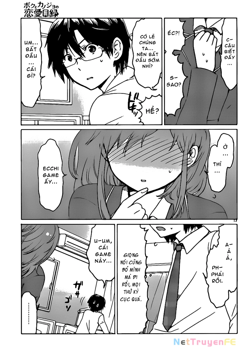 Boku to Kanojo no Renai Mokuroku Chapter 3 - 13