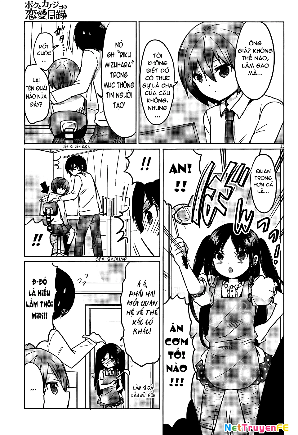 Boku to Kanojo no Renai Mokuroku Chapter 11 - 13