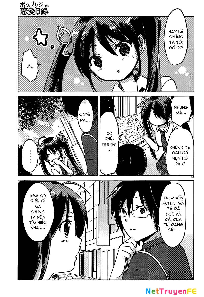 Boku to Kanojo no Renai Mokuroku Chapter 15 - 13