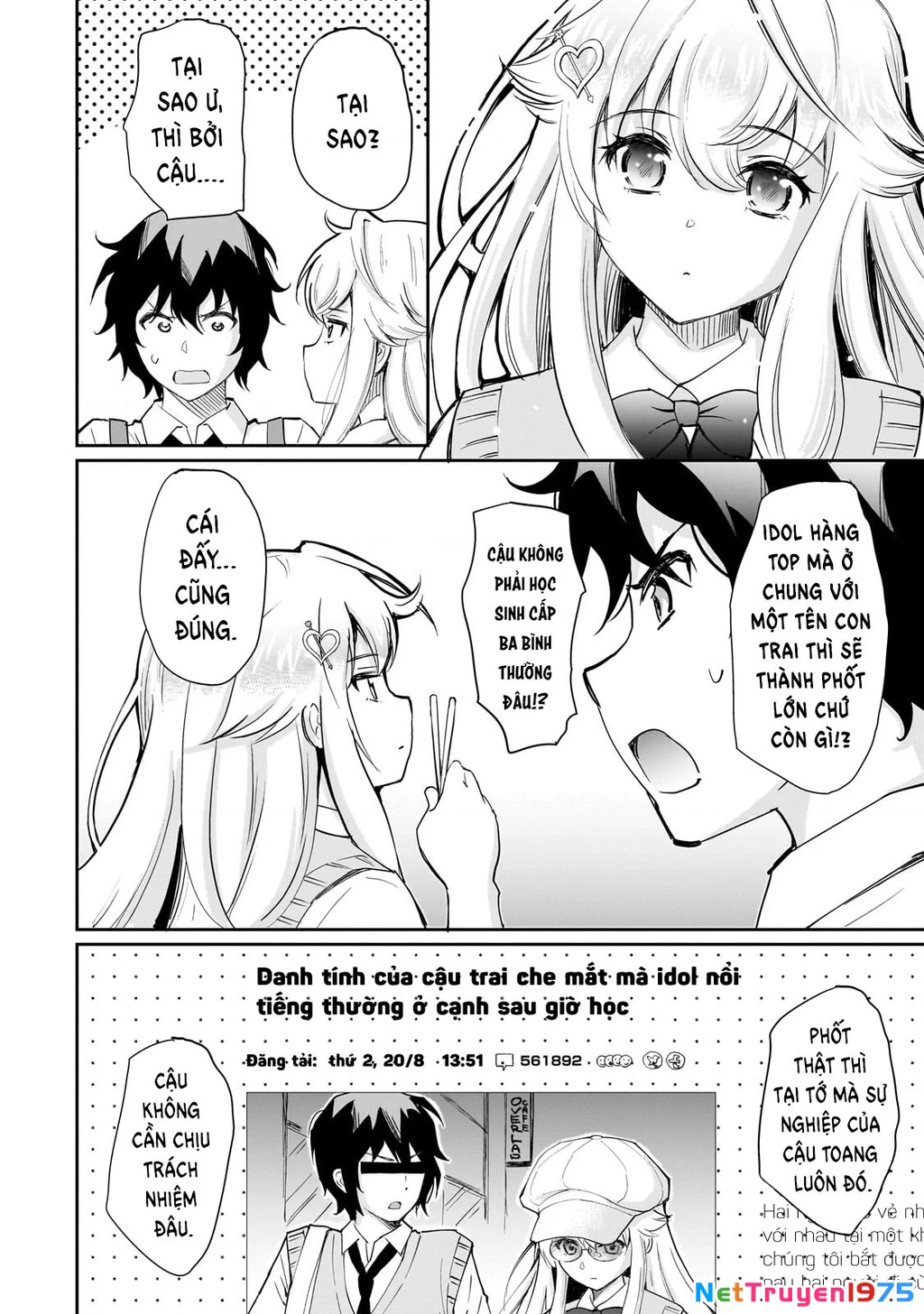 Cô Nàng Idol Đói Bụng Và Anh Chàng Yêu Nội Trợ Chapter 2 - 23