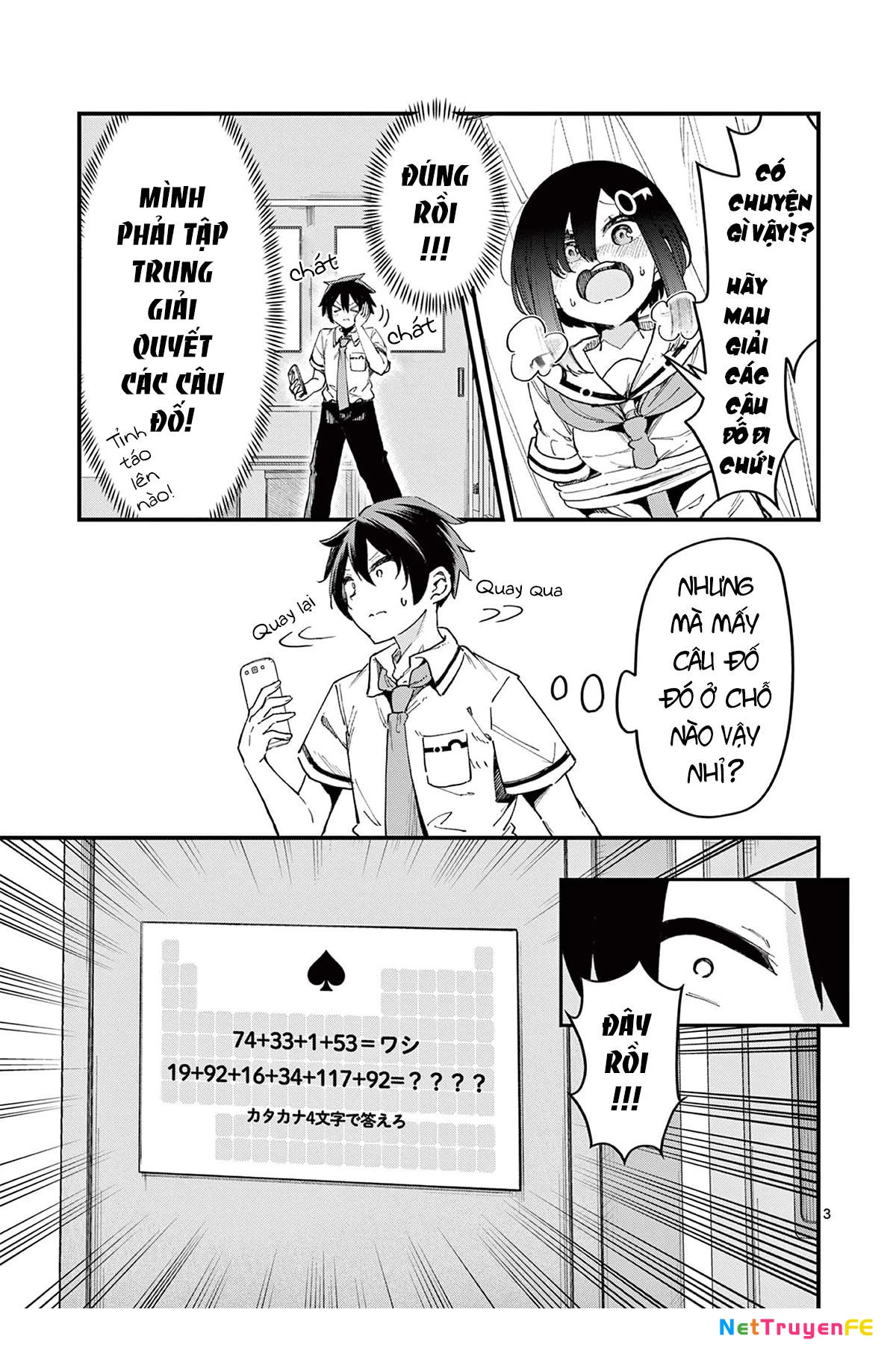 Watashi to Dasshutsu Shimasen ka? Chapter 2 - 3