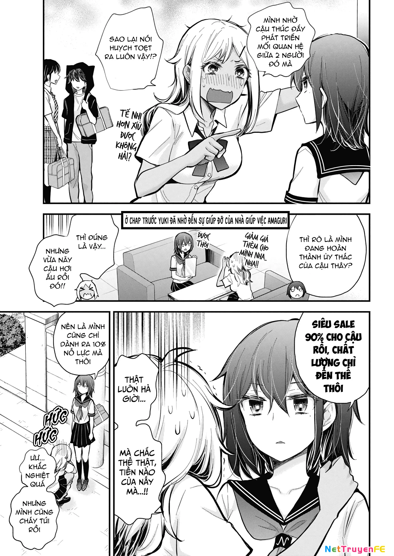 Henjo - Hen Na Joshi Kousei Amaguri Chiko Chapter 124 - 4