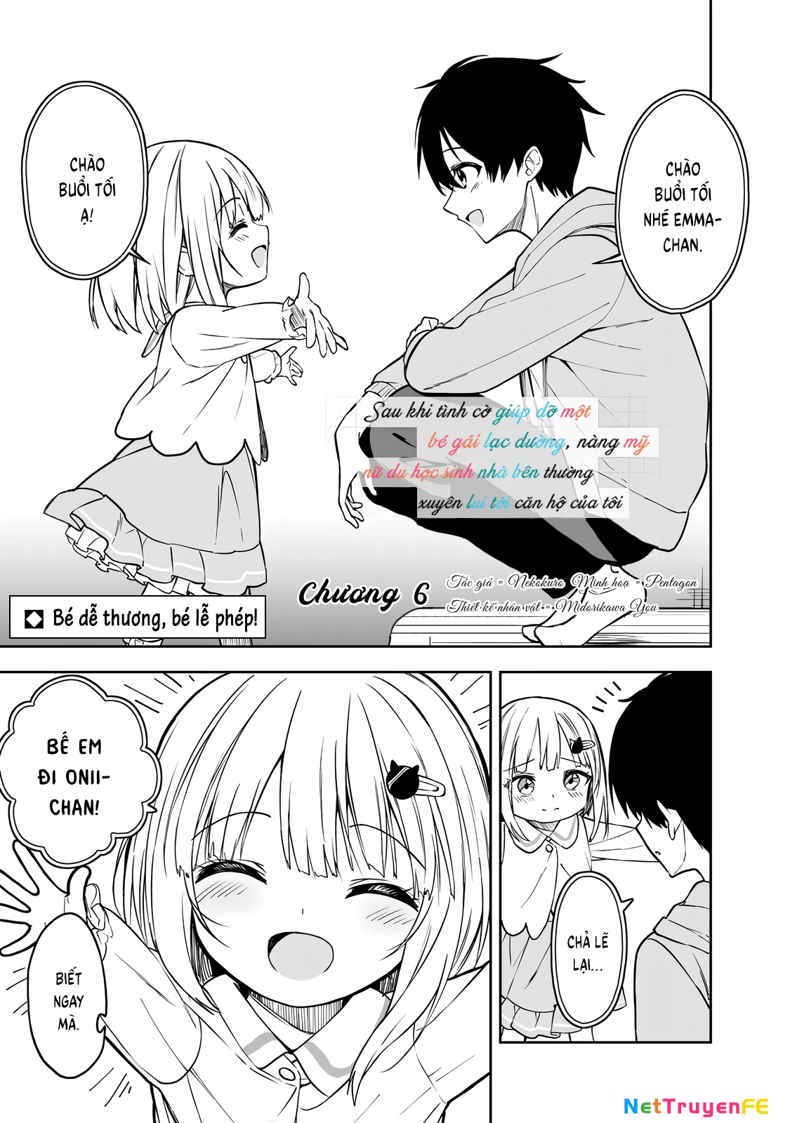 Maigo Ni Natteita Youjo Wo Tasuketara, Otonari Ni Sumu Bishoujo Ryuugakusei Ga Ie Ni Asobi Ni Kuru You Ni Natta Ken Nitsuite Chapter 7 - 1