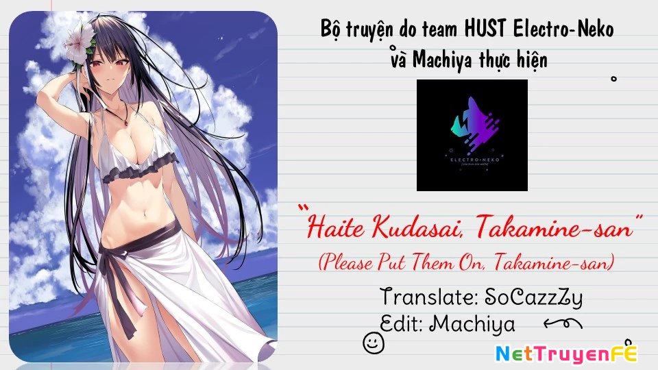 Haite Kudasai, Takamine San Chapter 48 - 24