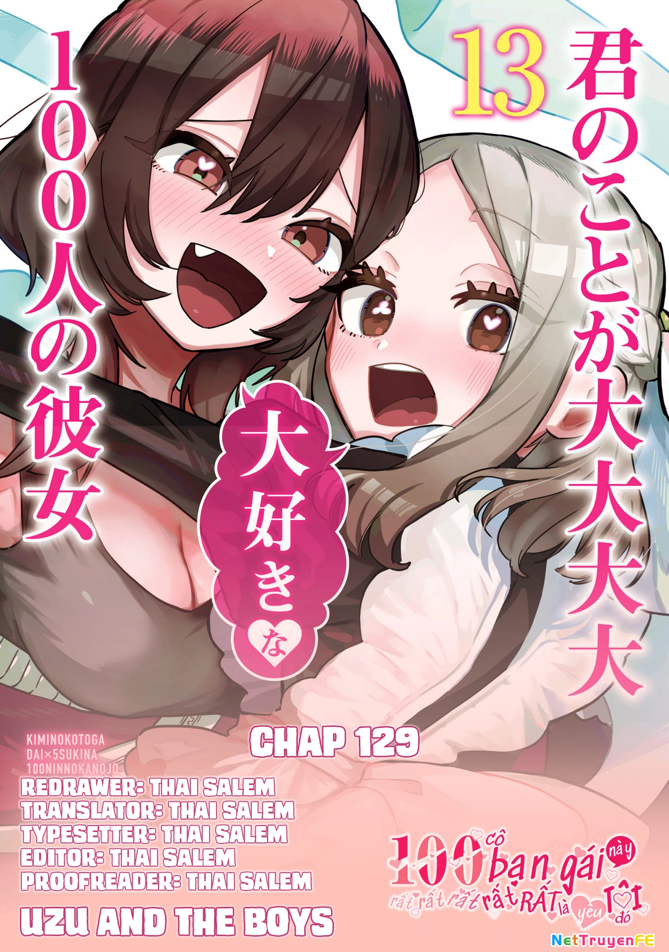 Kimi No Koto Ga Dai Dai Dai Dai Daisuki Na 100-Ri No Kanojo Chapter 129 - 1