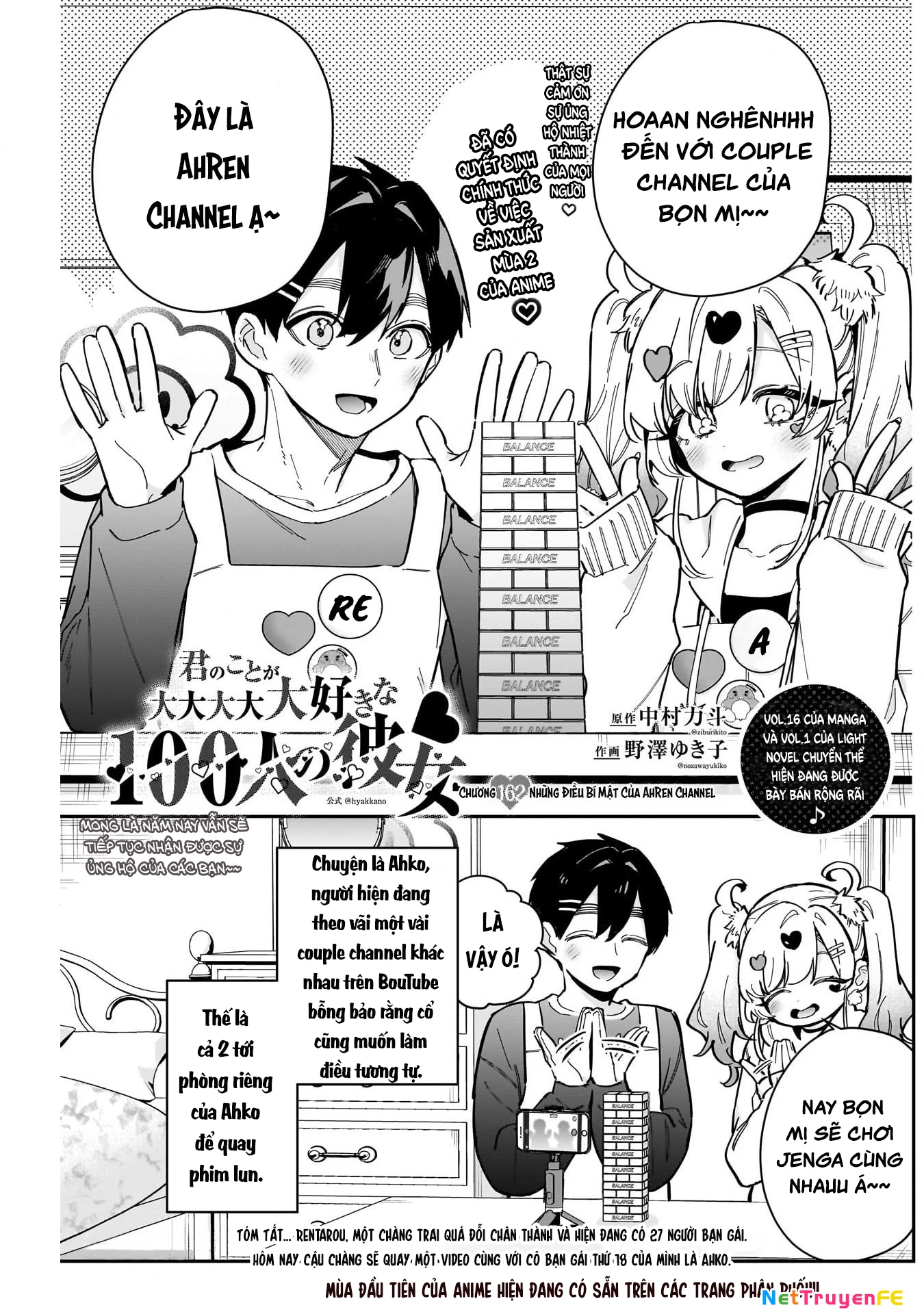 Kimi No Koto Ga Dai Dai Dai Dai Daisuki Na 100-Ri No Kanojo Chapter 162 - 2